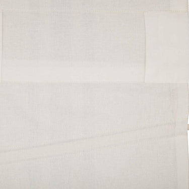 Grain Sack Aqua Prairie Long Panel Set of 2 84x36x18 VHC Brands - The Fox Decor